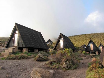 Mount Kilimanjaro Marangu route huts camp